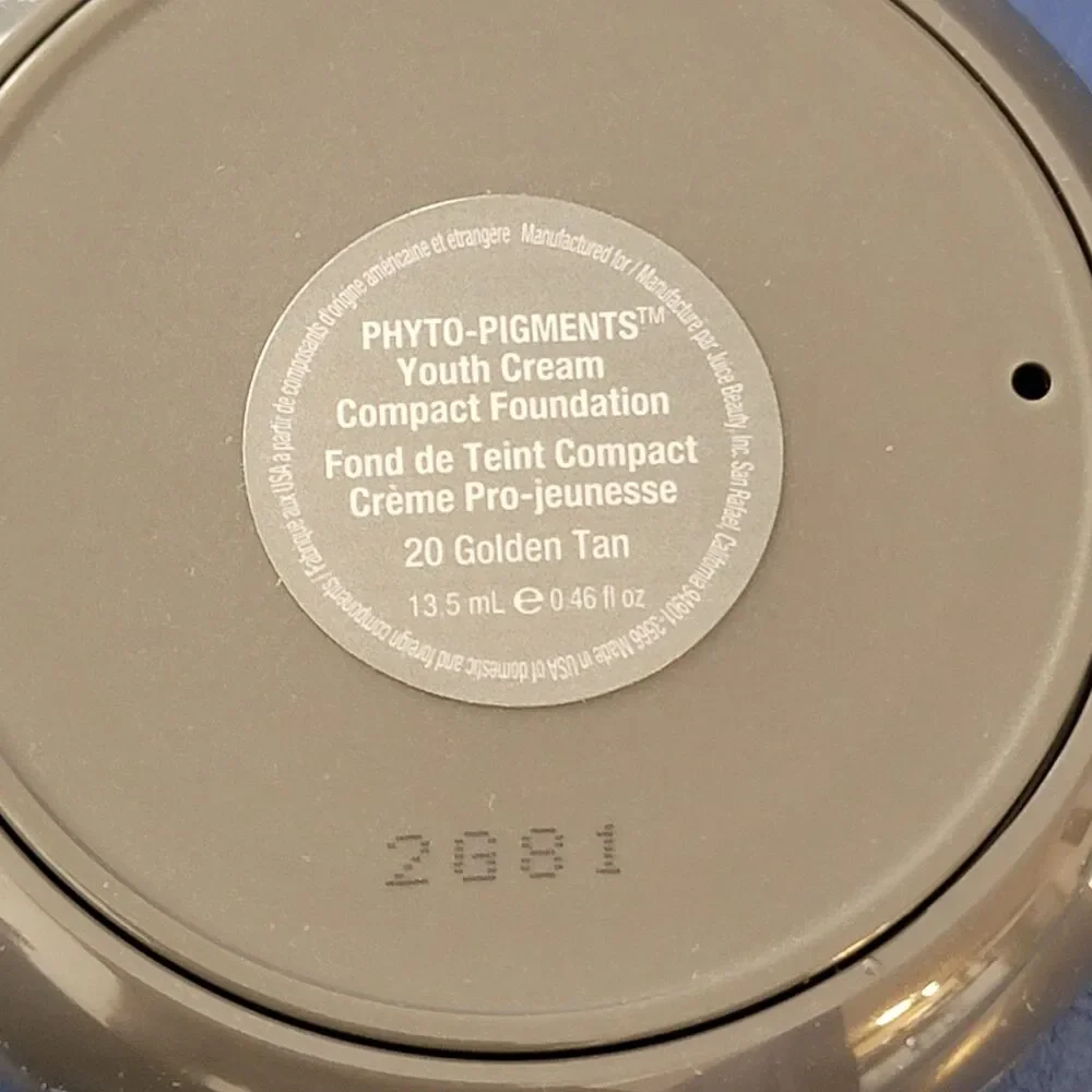Juice Beauty Golden Tan Phyto-Pigments Youth Cream Compact Foundation Golden Tan